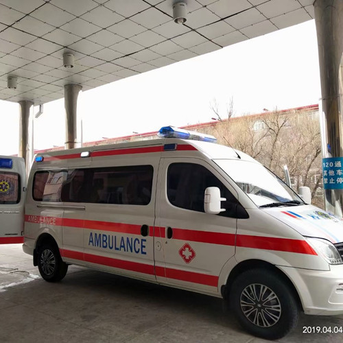 海勃湾救护车出租服务案例2